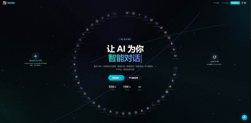 菁选灵创创作服务场景展示